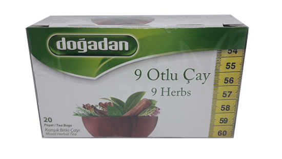 Dogadan 9 Herbs Tea 20pk