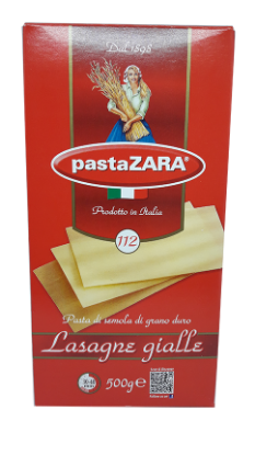 PastaZara Lasagne Gialle 500g