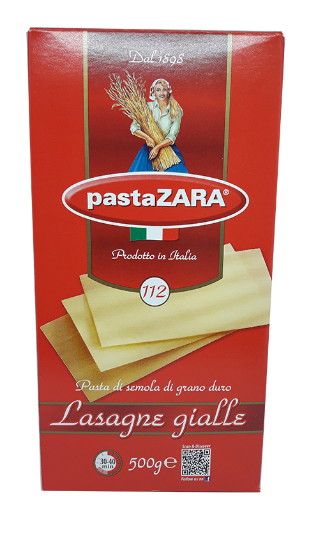 PastaZara Lasagne Gialle 500g
