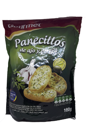 Panecillos M/Hvitløk 160g