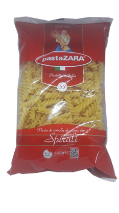 PastaZara Spirali 500g