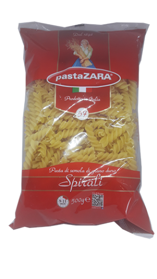 PastaZara Spirali 500g