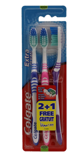 Colgate Tannbørster 3 Stk