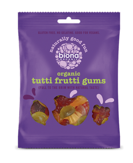 Biona Tutti Frutti Figurer 75g