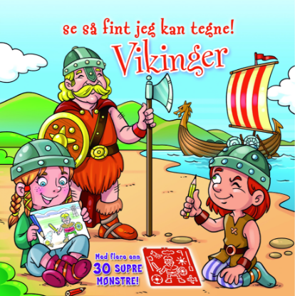 Se Så Fint Jeg Kan Tegne Vikinger