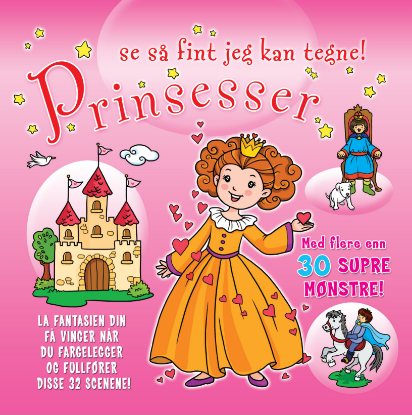 Se Så Fint Jeg Kan Tegne Prinsesser