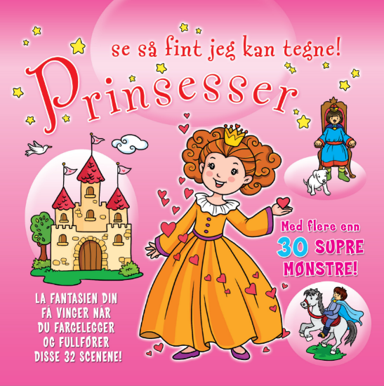 Se Så Fint Jeg Kan Tegne Prinsesser