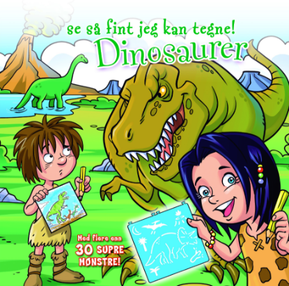 Se Så Fint Jeg Kan Tegne Dinosaurer