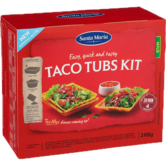 Taco Tubs Kit 298g