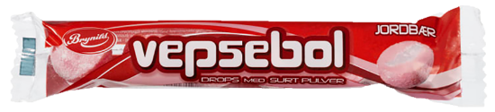 Vepsebol Jordbær 42g
