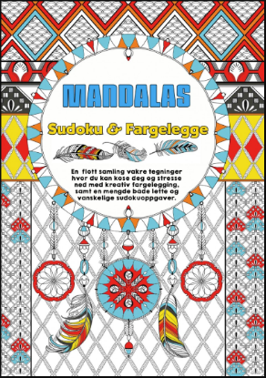 Mandalas Suduko og fargelegge