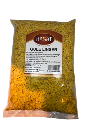 Gule Linser Hasat 1kg