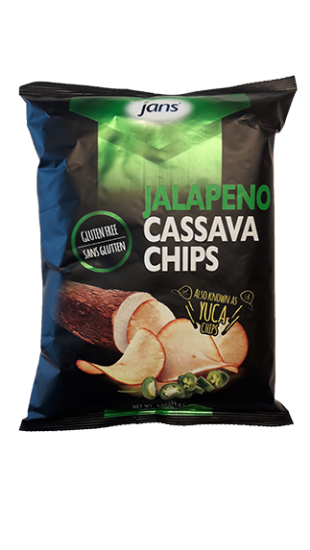 Cassava Chips m/ Jalapeno 84g