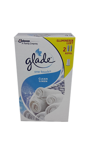 Glade One Touch Clean Linen 2x10 ml