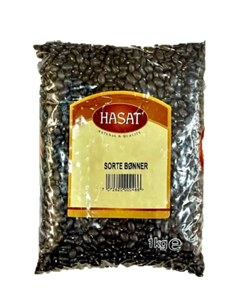 Sorte Bønner Hasat 1kg