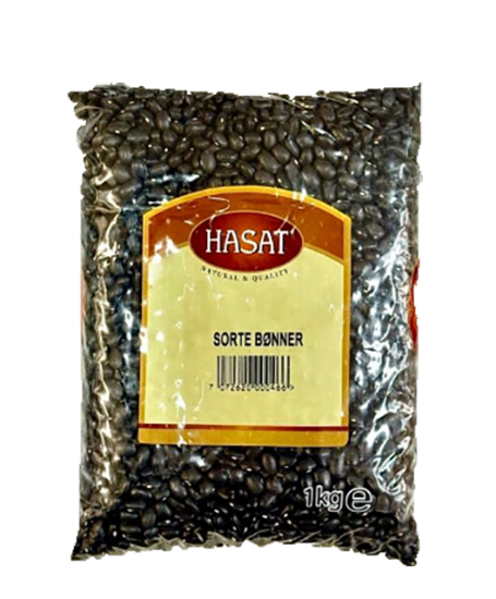 Sorte Bønner Hasat 1kg