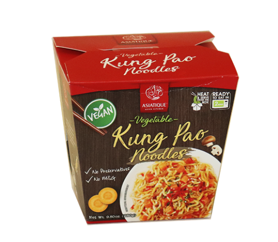 Kung Pao Nudler Vegan Asiatique 280g