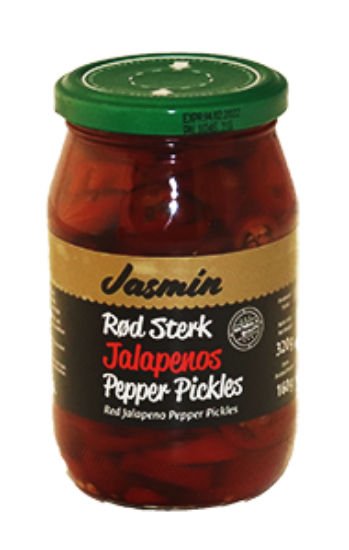 Jalapeno Rød 160g