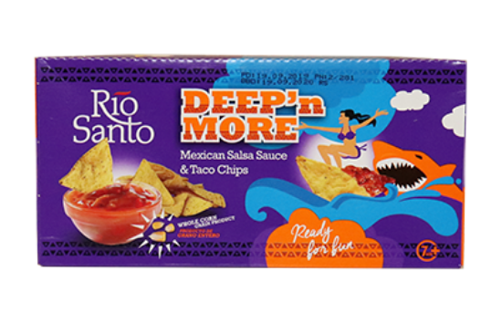 Deepn More Salsa & Taco Chips 175g