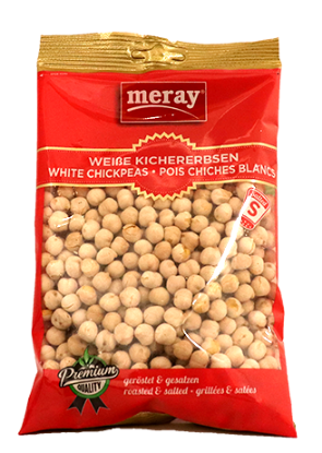 Kikerter Ristet&Saltet 250g Meray