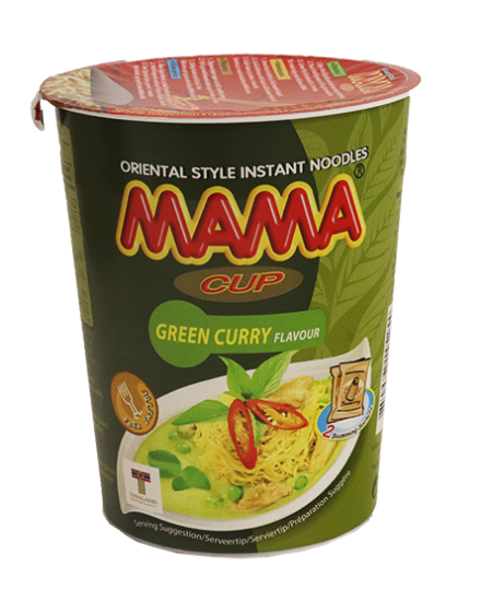 Mama Cup Green Curry 75g