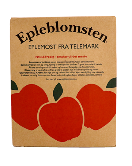 Eplemost Fra Telemark 3l