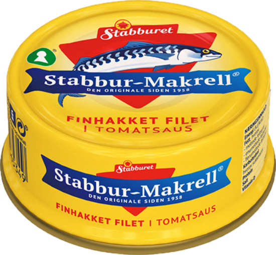 Finhakket Makrell I Tomatsaus 90g