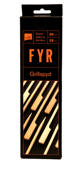 Grillspyd 25cm