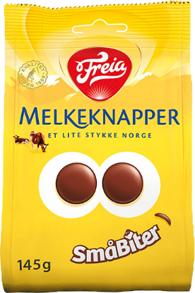 Freia Melkeknapper Småbiter 145g