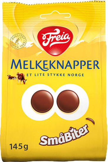 Freia Melkeknapper Småbiter 145g