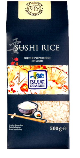 Blue Dragon Sushi Ris 500g
