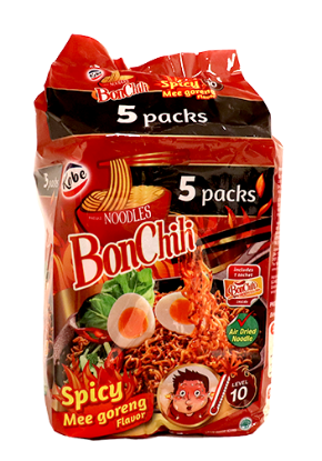 BonChili Instant Noodle Level 10 525g