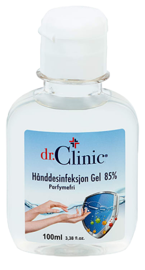 Hånddesinfeksjon Gel 85 100ml