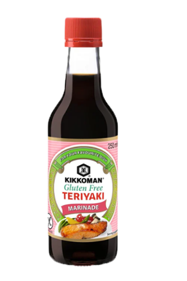 Kikkoman teriyaki marinade glutenfri 250ml