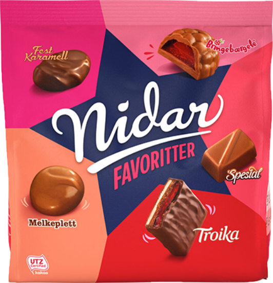 Nidar Favoritter Troika 300g