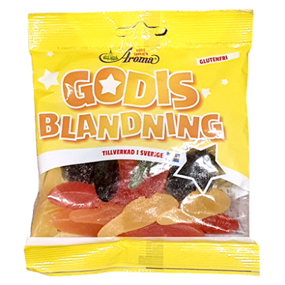 Godis Blanding 80g Aroma