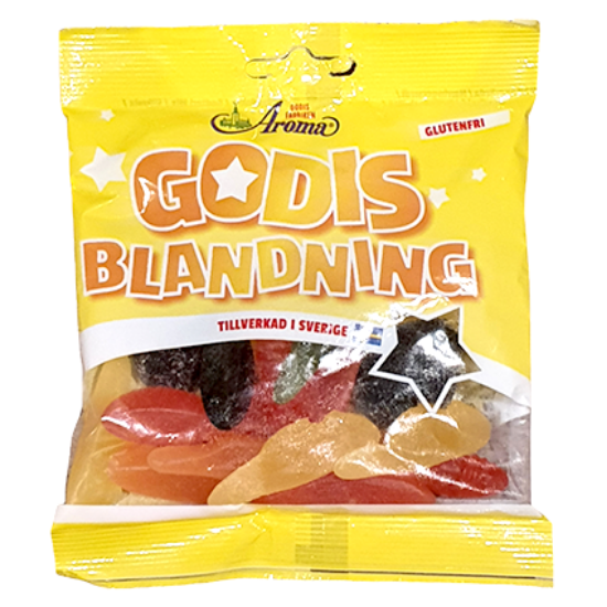 Godis Blanding 80g Aroma