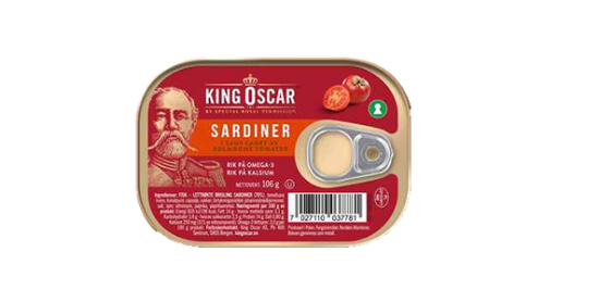 Sardiner I Tomatsaus 106g