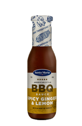 BBQ Sauce Ginger & Lemon 310g