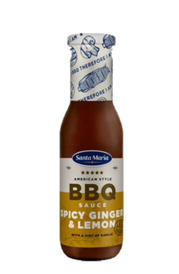 BBQ Sauce Ginger & Lemon 310g