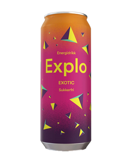 Explo Excotic Sukkerfri 0,5L