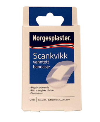 Scankvikk Vanntett Plaster 5stk