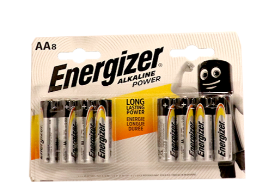 Energizer Batteri AA 8pk