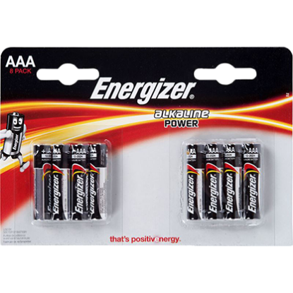 Energizer Batteri AAA 8pk