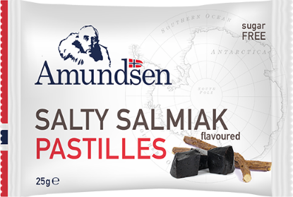 Amundsen Salty Salmiakk 25g