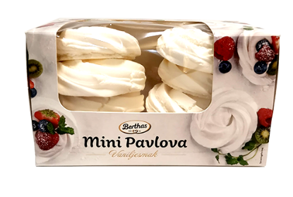 Mini Pavlova Vaniljesmak 120g