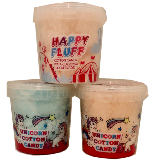 Happy Fluff Sukkerspinn 50g