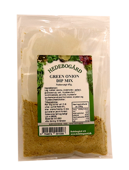 Hedebogård Green Onion Dip Mix 65g