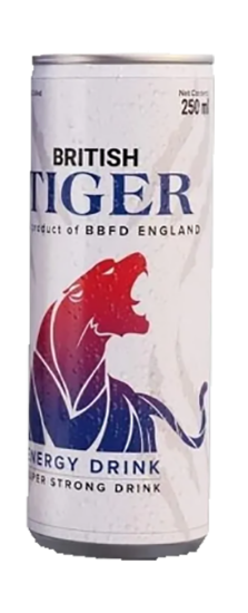 British Tiger Limesmak 250ml