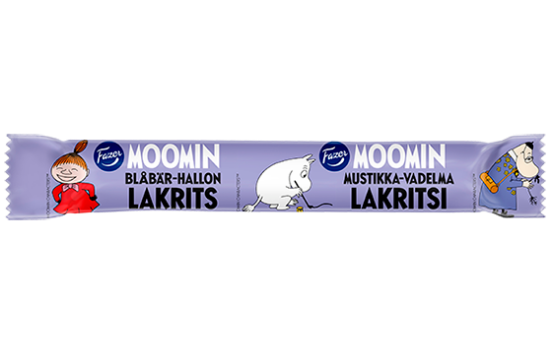 Moomin Lakris M/Blåbær 20g